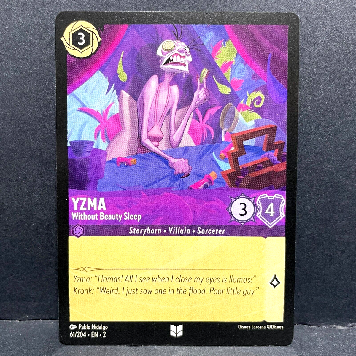 2023 DISNEY LORCANA RISE OF THE FLOODBORN YZMA 61/204 UNCOMMON | eBay