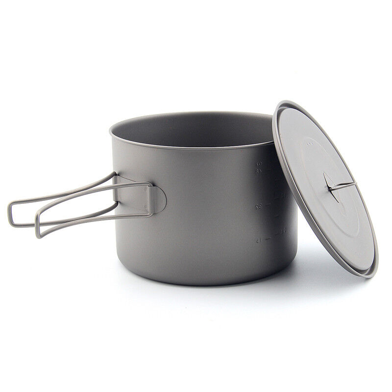 TOAKS Titanium 1600ml Pot With Bail Handle | eBay TOAKS Titanium 1600ml Pot With Bail Handle | eBay