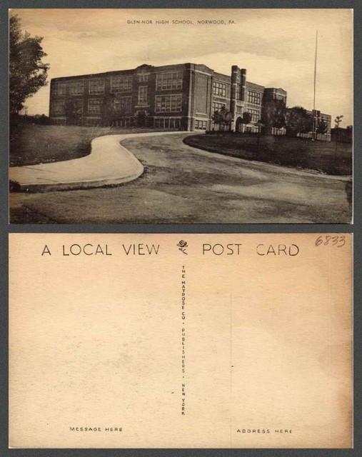 PENNSYLVANIA Norwood VINTAGE POSTCARD eBay