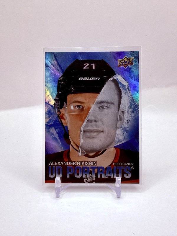 2025-26 UD Series 2 - Alexander Nikishin - UD Portraits #P-47 Hurricanes