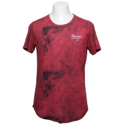 RepubliX, T-shirt, Größe: M, Rot/Schwarz, Polyester, Print, Herren #d04