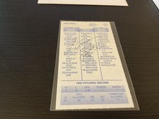 Signed Strat-o-matic Card Gary Kroll Mets 1965