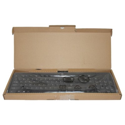Lot 50 HP Business Slim USB Keyboard Black SK2120 KU1469 Wired QWERTY 803181-001