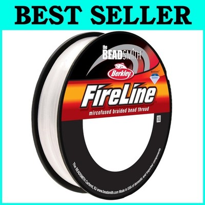 Berkley Braided String Material - 6lb , Crystal Color