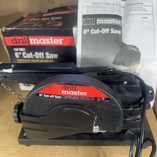 Drill Master 6” Cut-Off Saw 120V 5.5A 5000 RPM Metal Cutting Saw Tool – New