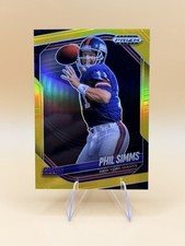 2025 Panini Prizm Black Phil Simms Black Gold /10 