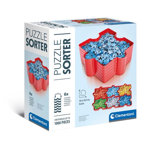 Clementoni Puzzle Clasificador 6 Bandejas para Fácil Puzle Rompecabezas Variedad - Imagen 1 de 4