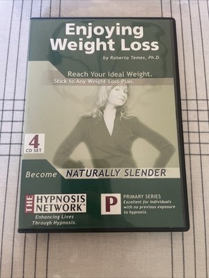 Hypnosis Network Enjoying Weight Loss, Become Naturally Slender DVD: 4 Discs