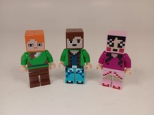 Minecraft Minifigures LEGO X3