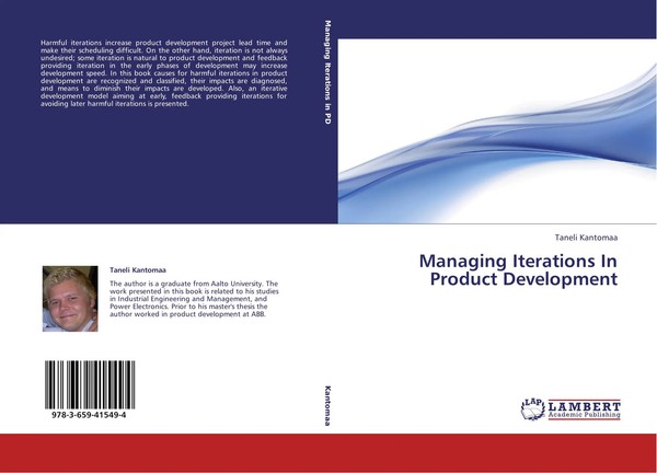 Taneli Kantomaa | Managing Iterations In Product Development | Taschenbuch-image