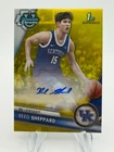 2023-24 Bowman Chrome University REED SHEPPARD 1st Yellow Refractor Auto /75 UK