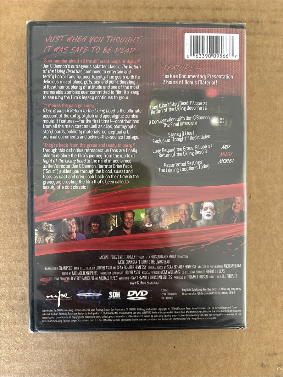 More Brains!: a Return to the Living Dead (DVD, 2011) for sale
