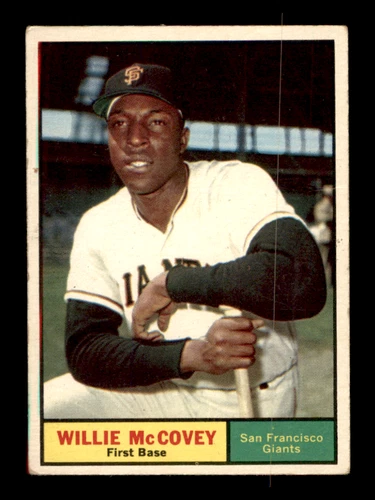1961 TOPPS #517 WILLIE McCOVEY (VG) CENTERED ~ GFCC