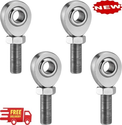 Kit de rótulas Heim de 1/2'', rosca izquierda y derecha, 2 brazos de 0.5'' de crom