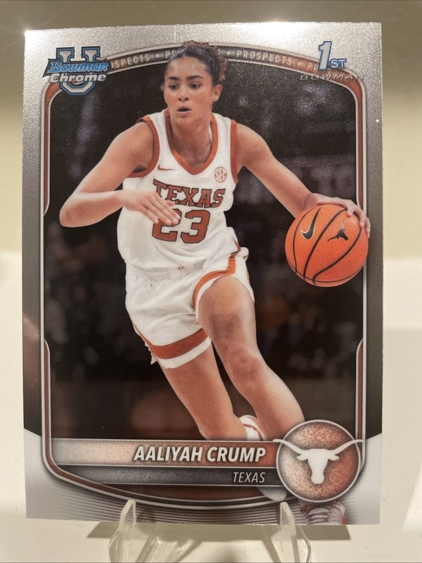 2025 Bowman Chrome Prospect 1st Aaliyah Crump