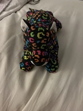 Colorful Cheetah Stuffed Animal