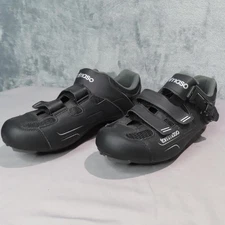 Tommaso Cycling Shoes Black EU 43 SPD Cleats Road Bike Mens Clipless