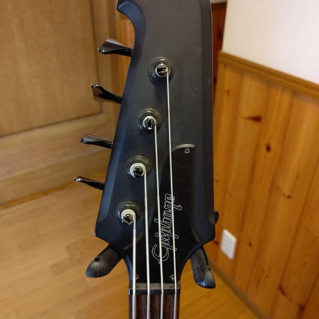 Epiphone Thunderbird goth ベース emg Epiphone Goth Thunderbird IV - Pitch Black | Sweetwater