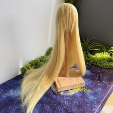 1/6 1/4 1/3 Uncle BJD DIY Unstyled Wig Extra Long Straight Doll Hair Long Bangs