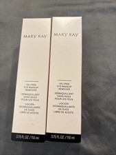 Mary Kay Oil-Free Eye Makeup Remover Set Of Two 3.75 fl. oz. FREE SHIPPING