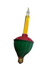 Vintage  Christmas Lamp Nightlight Bulb 5.5”