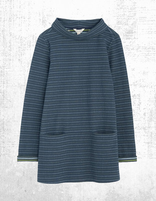 Women s Seasalt Jersey Tunic Path Cotton Long Sleeve Falling Brumble Maritime