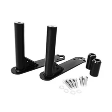 Scout Bobber Highway Footpegs Engine Guard Crash Bar Support Matte Black