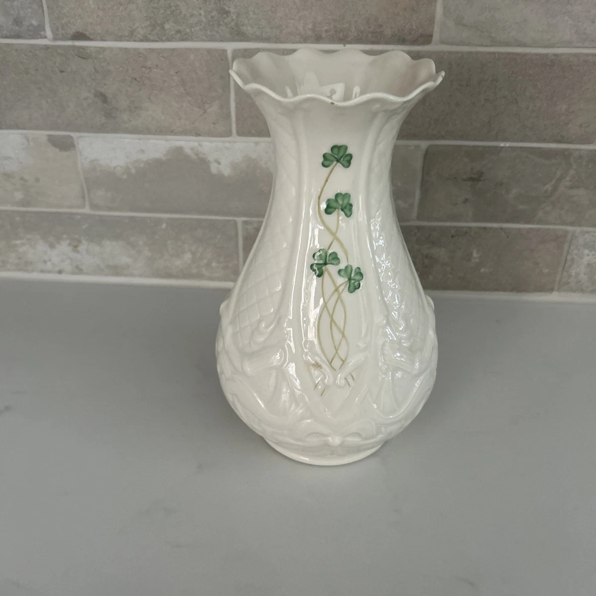 Belleek 花瓶| eBay