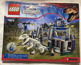 LEGO 75919 Jurassic World Indominus Rex Breakout  - INCOMPLETE, but with extras