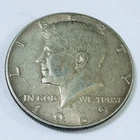 1969-D Kennedy Half Dollar 40% Silver US 50c Coin #7219