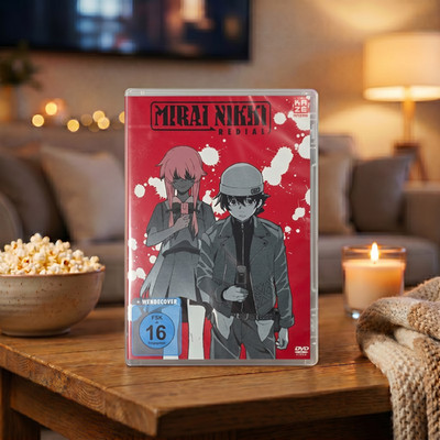 Mirai Nikki Redial OVA DVD Anime Future Diary KAZE Bonus-OVA Wendecover FSK 16