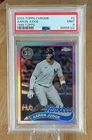 2024 Topps Chrome Aaron Judge #2 PSA 9 MINT 1989 Topps