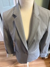 Express Stretch One Button Blazer Blue Sz/6