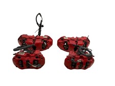 2011-2018 Porsche Cayenne Gts Oem Front Rear Red Brembo Brake Caliper Set 4x
