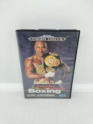 SEGA Mega Drive Spiel - Evander Holyfield's Real Deal Boxing - mit Anleitung