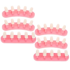 2 Boxes Plastic Nails Tip Stand Nail Training Rack Nail Display Rack Display