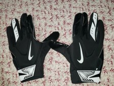 Nike Vapor Jet Football Gloves Black Men's Size M New Without Tags