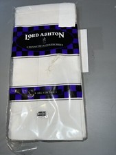Men's Vintage Lord Ashton Package of 6 Handkerchiefs White NEW