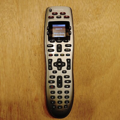 TESTED ~ Logitec Harmony 650 Universal Remote Control - Color  Screen Works