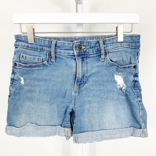 Distressed Denim Short 