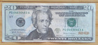 2017 $20 Dollar Bill US Federal Reserve Note  04630463 Repeater Note — photo 2