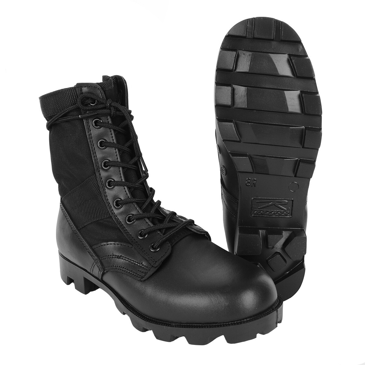 Jungle Boot GI US Style Tactical Combat Design Black Rothco High