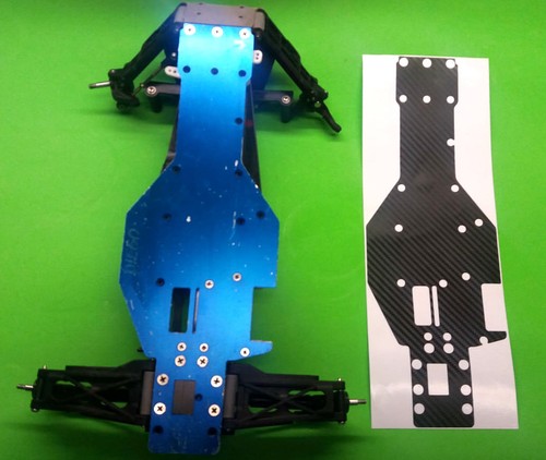 Traxxas Nitro RUSTLER Chassis plate 