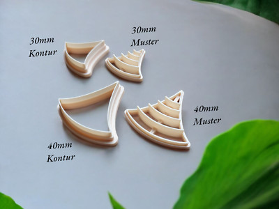 Clay Cutter Ausstechformen Polymer Prägeform Tonausstecher Fimo  CC001