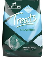 2 X Spillers Horse Treats Spearmint 1kg Bag