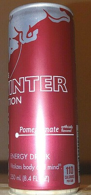 Red Bull Winter Edition 21 Pomegranate 8 4oz Cans 8 22 Free Shipping Ebay