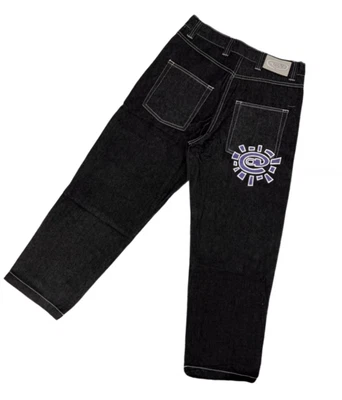 ADWYSD - Always Do What You Should Do Washed Denim Jeans Pants
