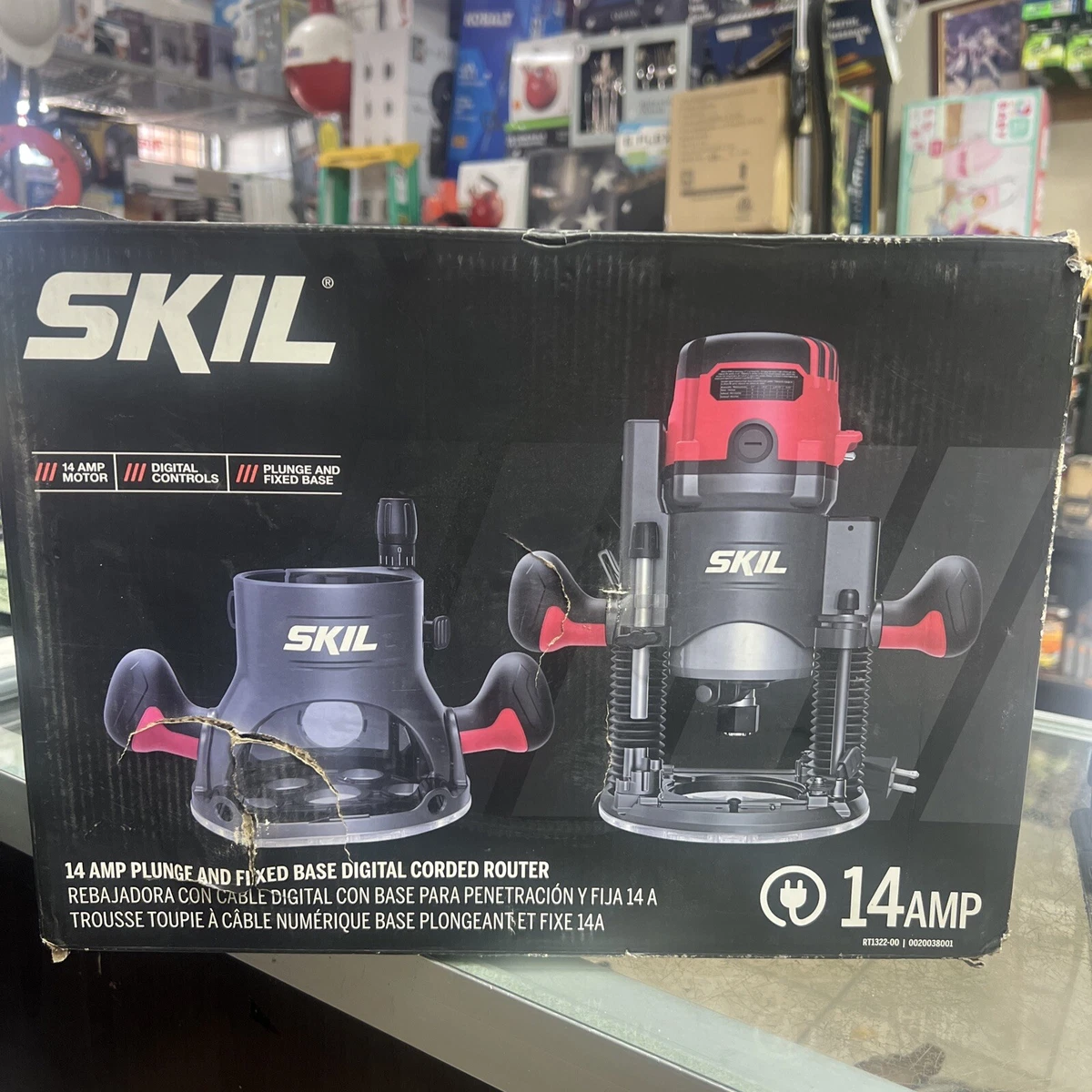 Skil fixed base router outlet
