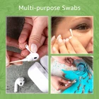Ibambo 100% Bamboo Cotton Swabs - Compostable Swabs for Beauty & Personal Care