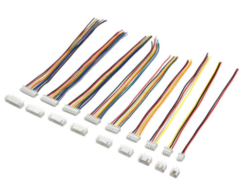 ✅ JST XH 2.54mm Stecker / Buchse 26AWG Kabel 30cm Connector 2-10 Pin 2,54 mm ✅ - Afbeelding 1 van 11